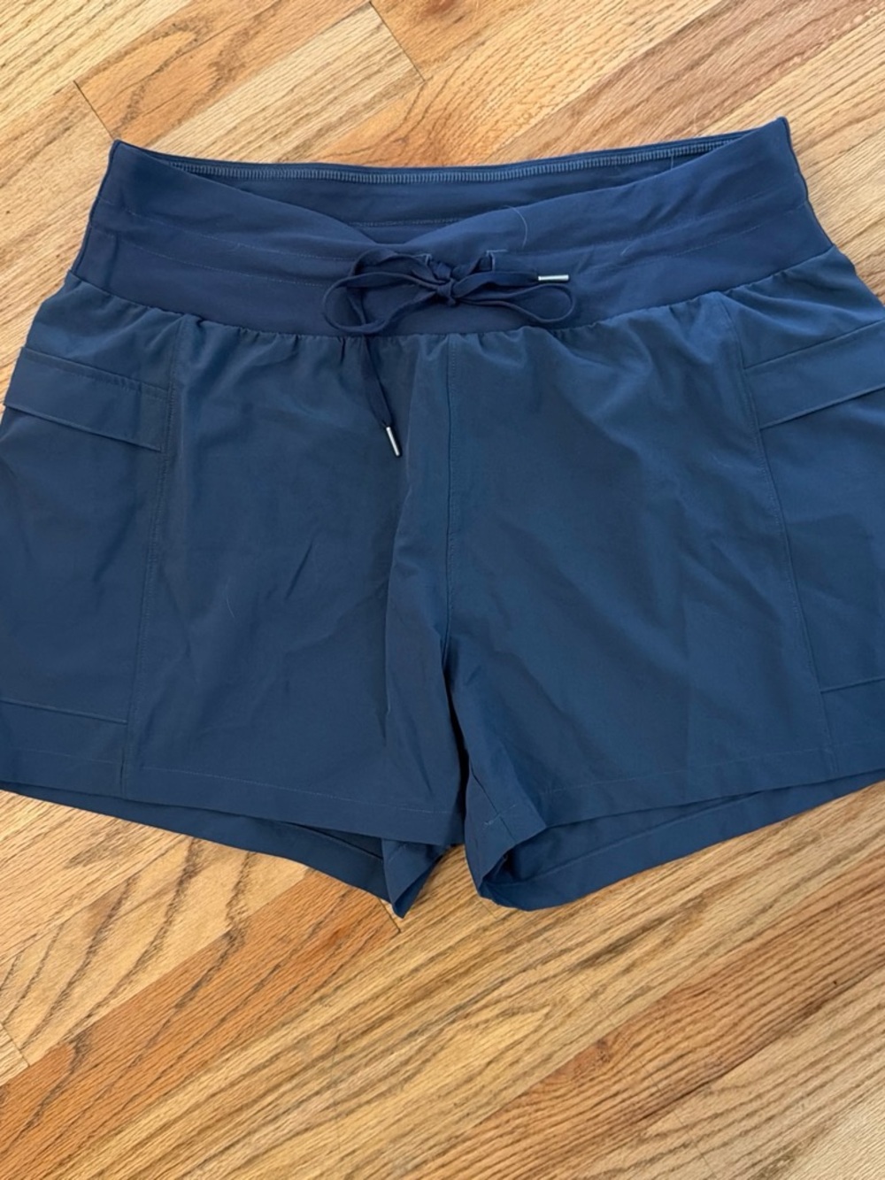 Calia Navy Drawstring Athletic Shorts with Pockets